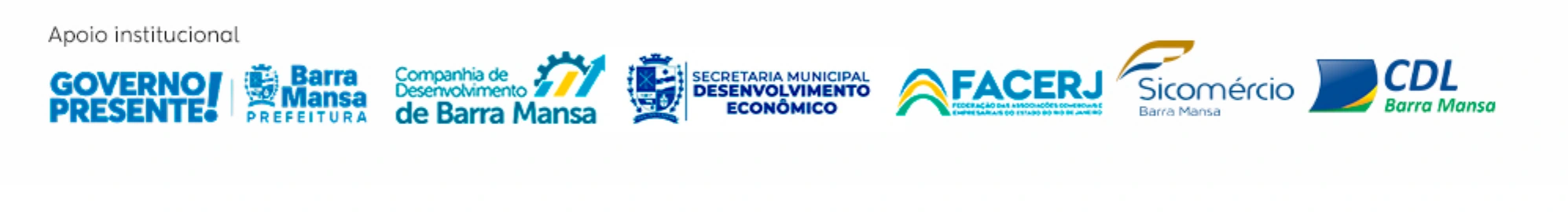 Apoio institucional